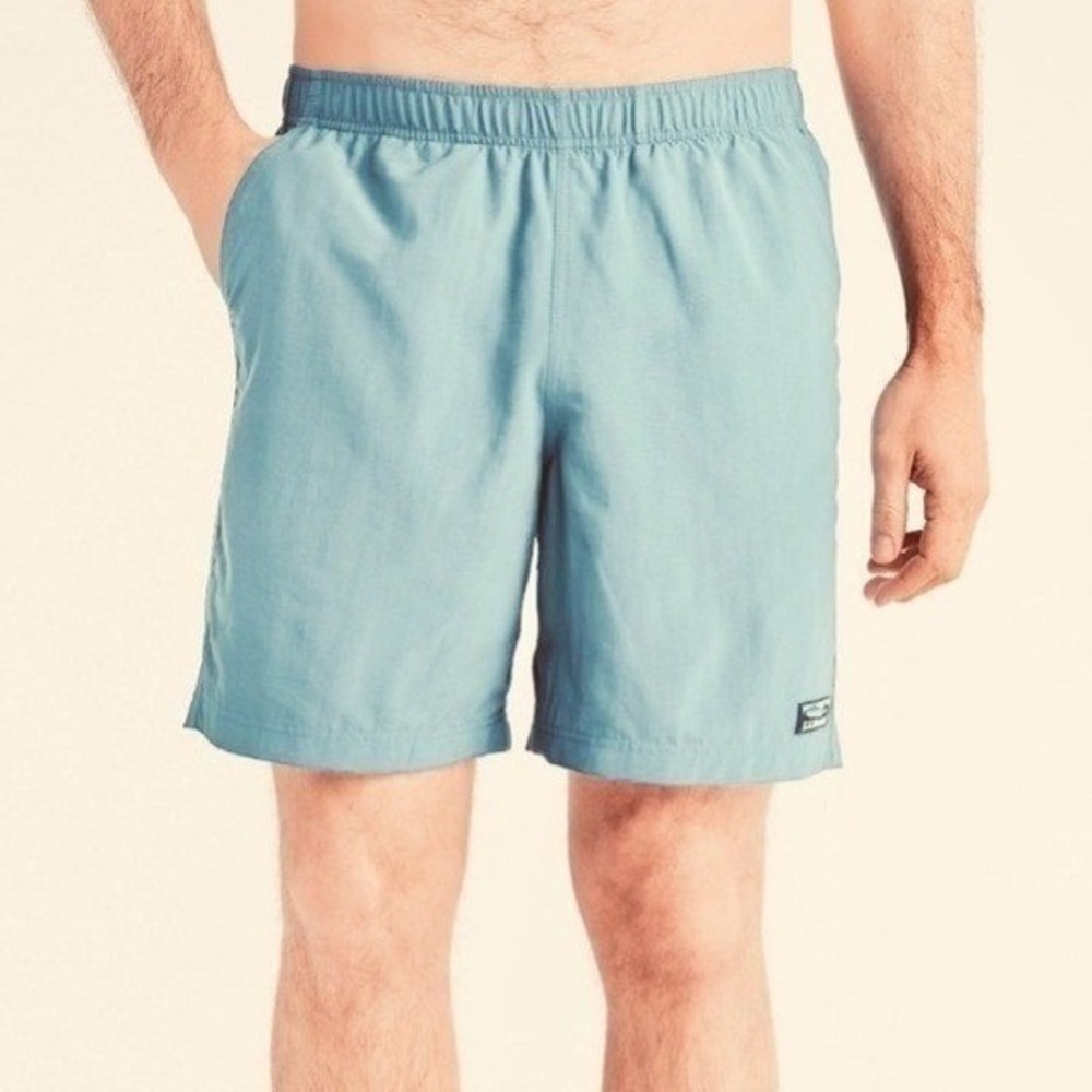 L.L. Bean Men's Classic Supplex Sport Swim Shorts Brief Lined Size Large